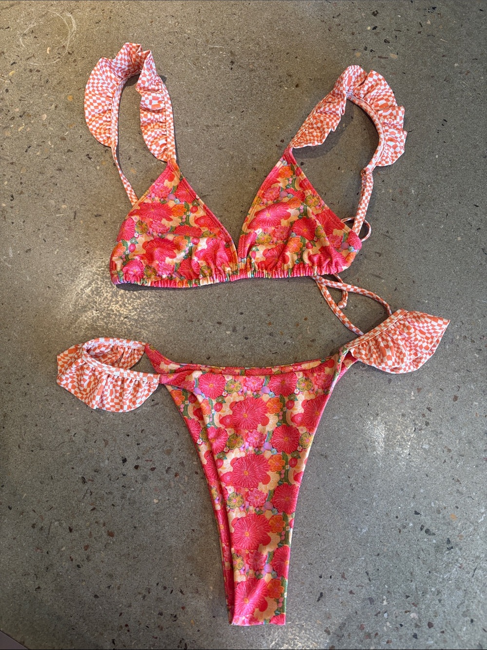 Strawberry Milk Mob Citrus Kiss Bikini Set